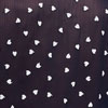 BLACK/IVORY HEART EM