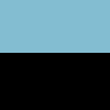 POWDER BLUE/BLACK