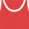RED WITH IVORY